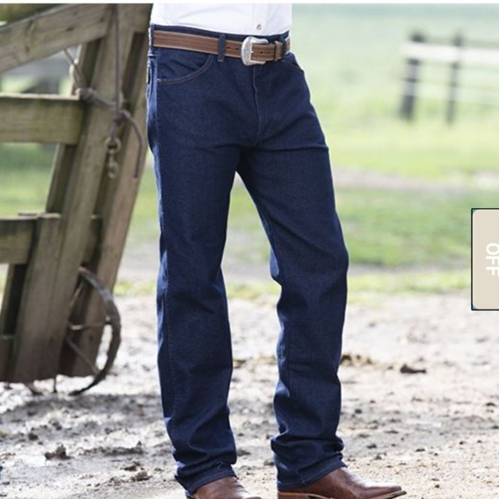 Wrangler Men's Original Fit Active Flex Prewashed 13MAFPW Jeans 46x30